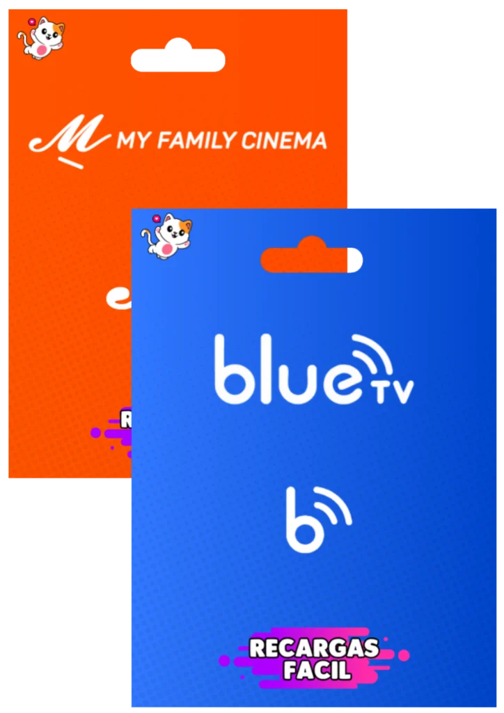 recarga blue tv e my family