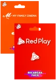recarga redplat tv e my family cinema